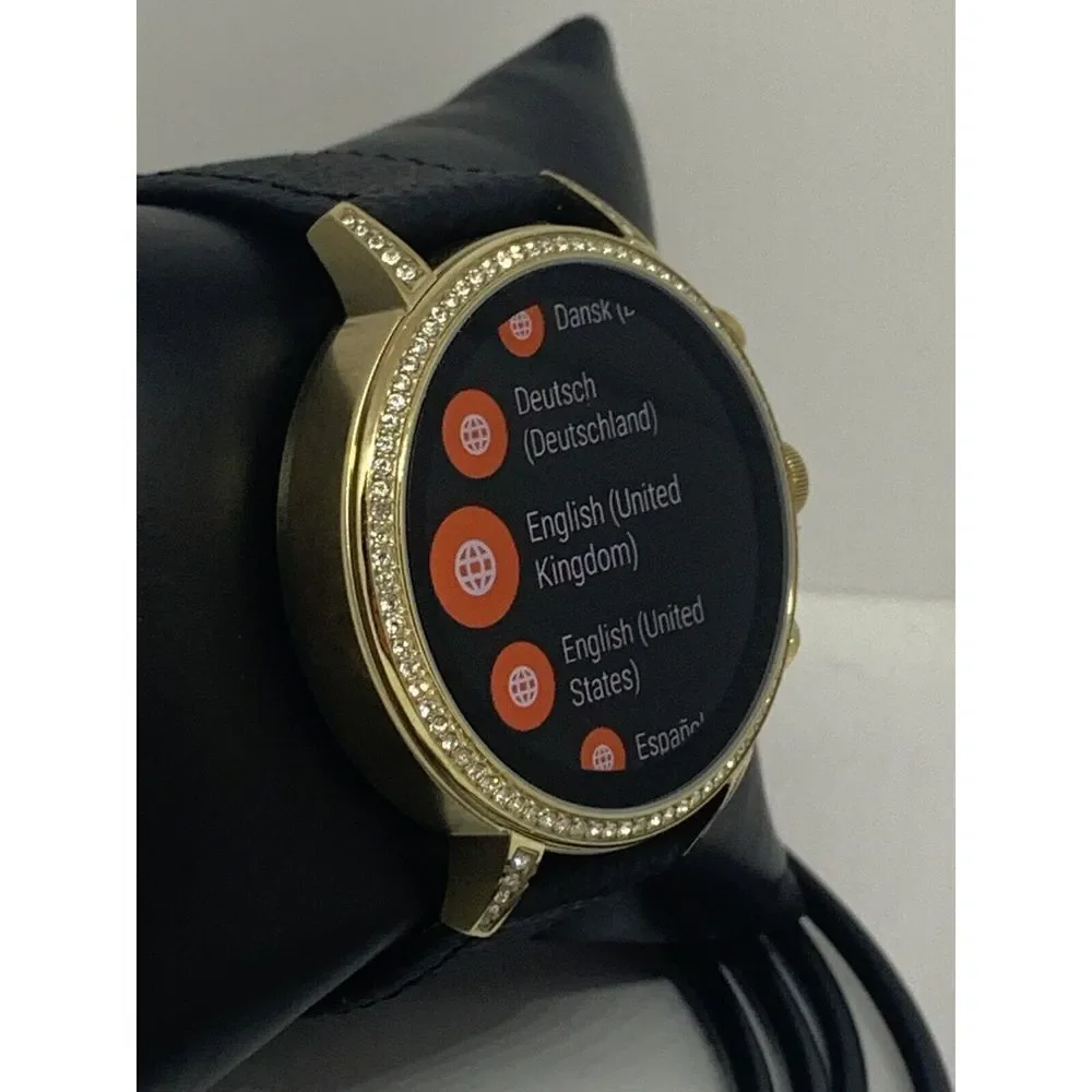 Fossil Gen 4 Authentic Digital Dial Smart Watch Custom Band FTW6012 QT496